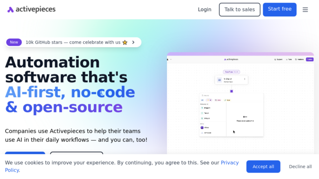 Activepieces | AI First Automation for Every Team