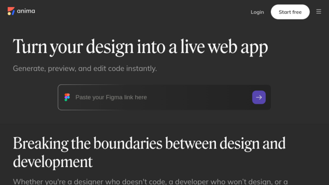 Anima | Turn Your Design Into a Live Web App