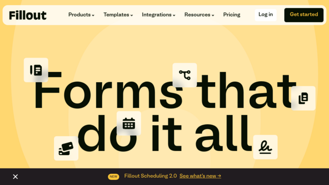 Fillout | Forms that do it all