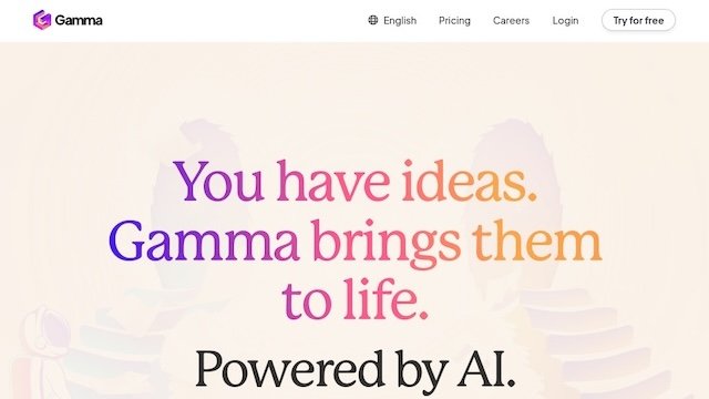 Gamma | Presentations and Slide Decks with AI