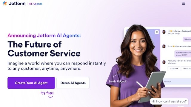 Jotform AI Agent | The Future of Customer Service
