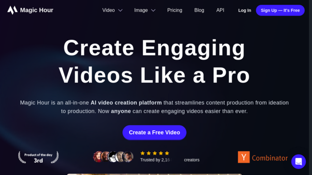 Magic Hour | Generative AI Tools for Video Content Creation