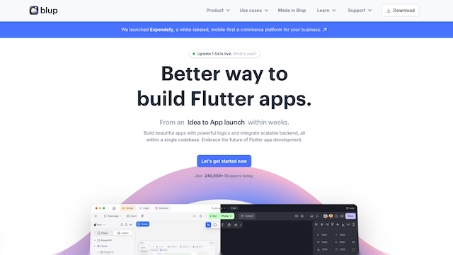 Blup | A better way to create flutter apps