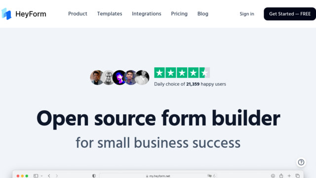 HeyForm | Free Online Form Builder