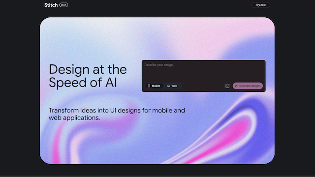 Stitch | Design with AI