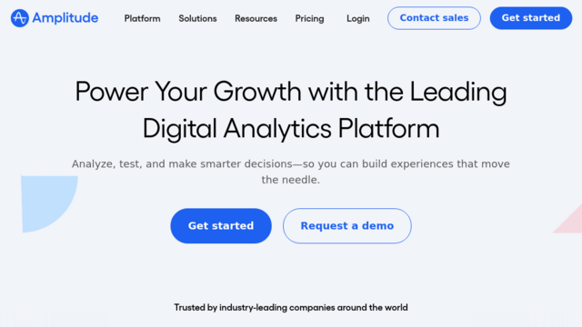 Amplitude | Product Analytics & Event Tracking Platform