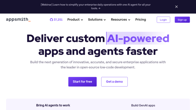 Appsmith | Open-Source Low-Code Application Platform
