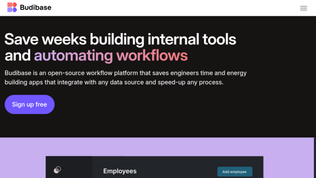 Budibase | Build internal tools in minutes, the easy way