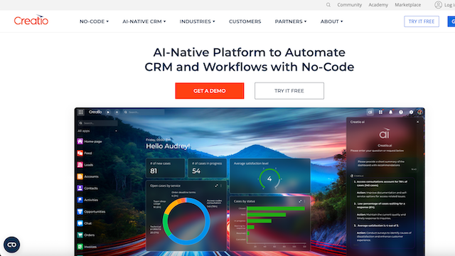 Creatio.ai | AI-Native Platform to Automate CRM and Workflows with No-Code