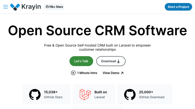 Krayin | Open Source CRM for your Business