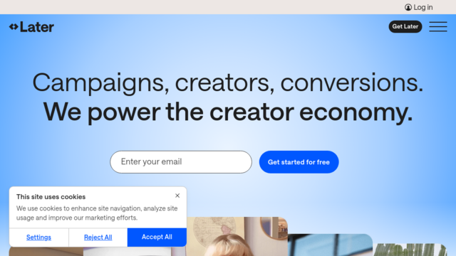 Later | Influencer Marketing & Social Media Management Solutions
