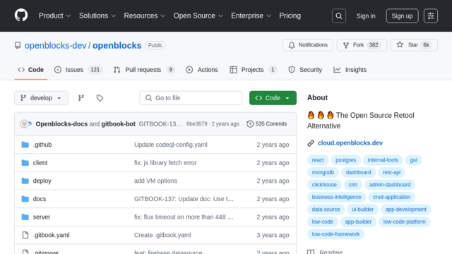 Openblocks | The Open Source Retool Alternative
