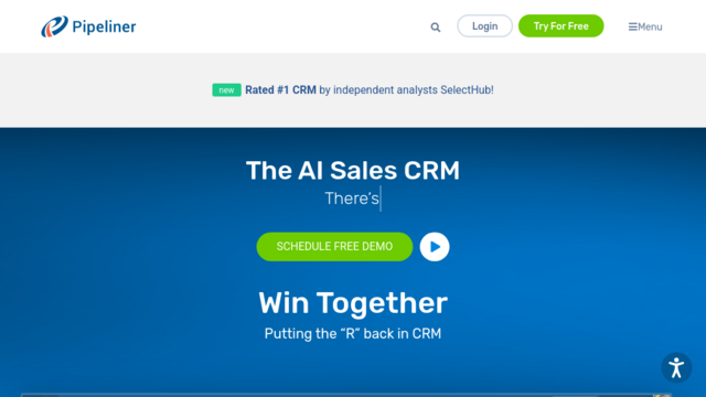 Pipeliner | AI Sales CRM: Boost Productivity and Increase Sales