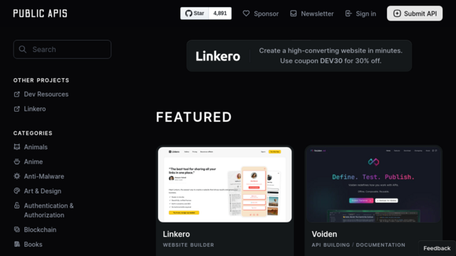 Public APIs
