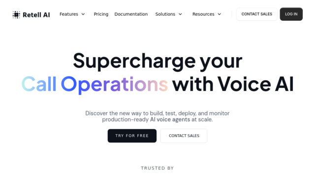 Retell AI | The Best AI Voice Agent Platform