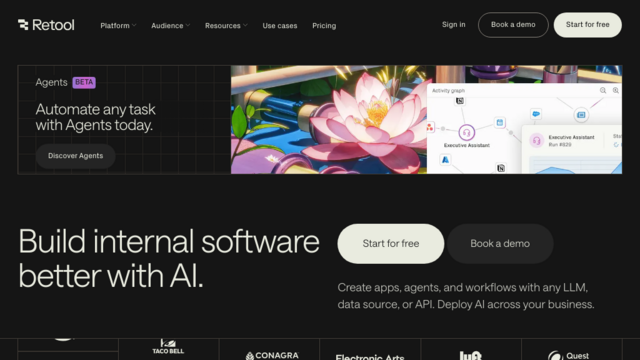 Retool | The fastest way to build internal tools