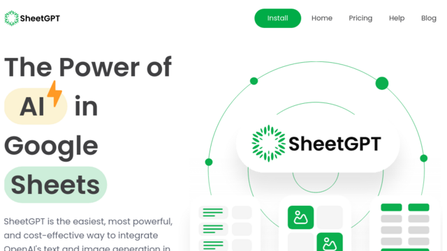 SheetGPT | Your AI Copilot in Google Sheets