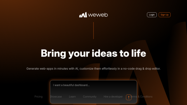 WeWeb | Build Web-Apps 10x Faster with AI & No-Code