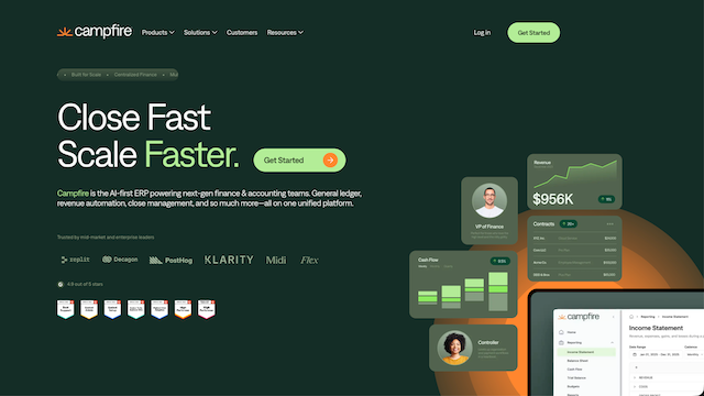 Campfire | The Modern Financial Platform for Mid-Market Companies