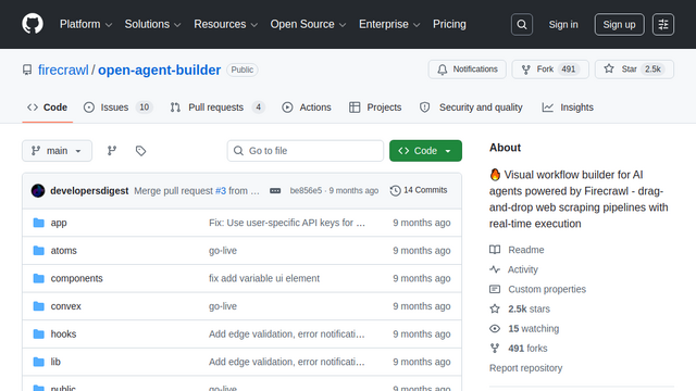 Open Agent Builder