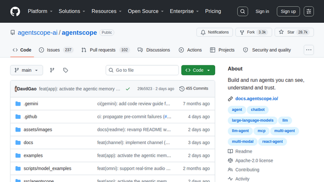 AgentScope