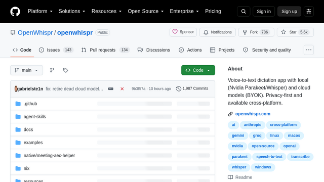OpenWhispr
